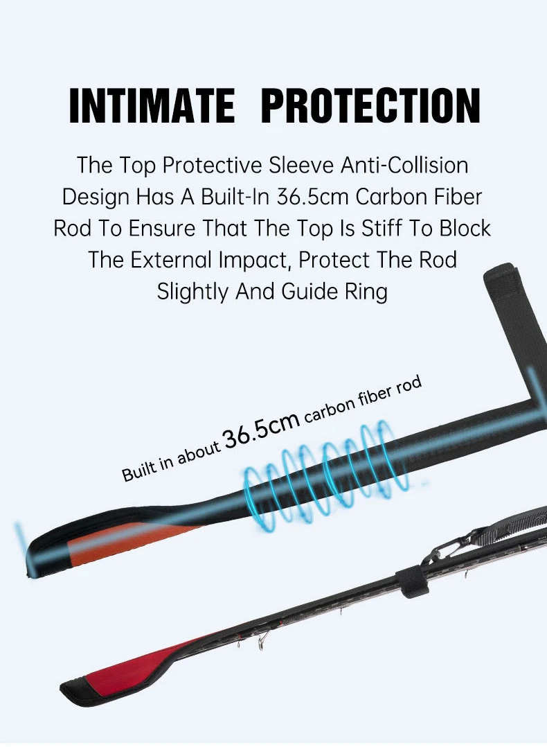 Kingdom Spinning Fishing Rods 73cm-152cm Casting Rod Protection Rope Length Adjustable For Protection Rods Cap Pole Storage Bag Kingdom Spinning Fishing Rods 73cm-152cm Casting Rod Protection Rope Length Adjustable For Protection Rods Cap Pole Storage Bag