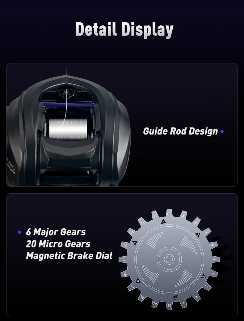 Kingdom Micro Pro Baitcasting Fishing Reel 138g Weight 7.6:1 Gear Ratio 4.6kg Max Drag Ultra-light Carbon Material Fishing Reels Kingdom Micro Pro Baitcasting Fishing Reel 138g Weight 7.6:1 Gear Ratio 4.6kg Max Drag Ultra-light Carbon Material Fishing Reels