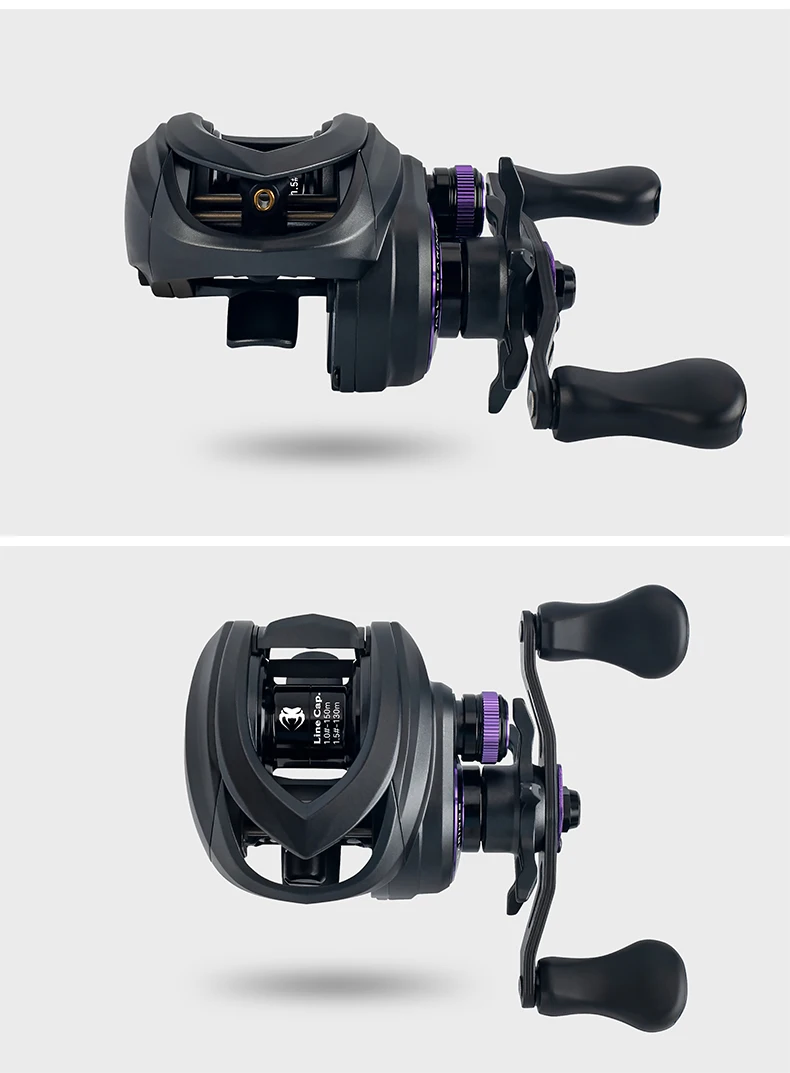 Kingdom Micro Pro Baitcasting Fishing Reel 138g Weight 7.6:1 Gear Ratio 4.6kg Max Drag Ultra-light Carbon Material Fishing Reels Kingdom Micro Pro Baitcasting Fishing Reel 138g Weight 7.6:1 Gear Ratio 4.6kg Max Drag Ultra-light Carbon Material Fishing Reels