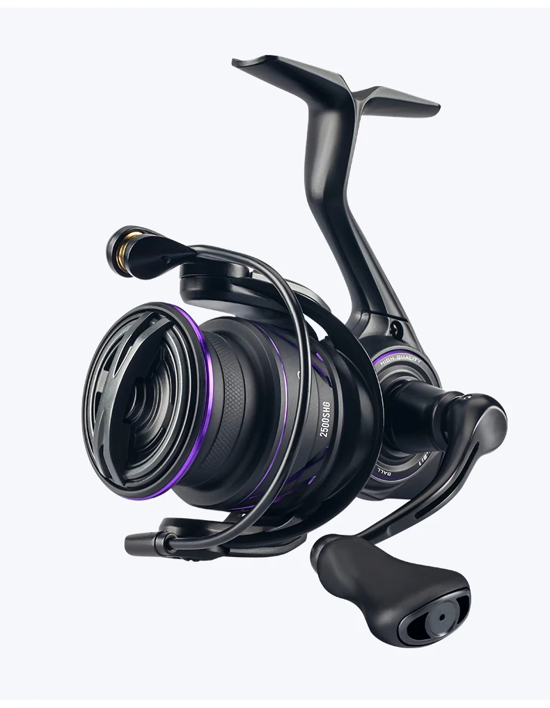 Kingdom Tegmen Pro Spinning Fishing Reel 6.2:1 High Speed Gear Ratio 9kg Max Drag 8+1BB Light Weight Saltwater Fishing Coil