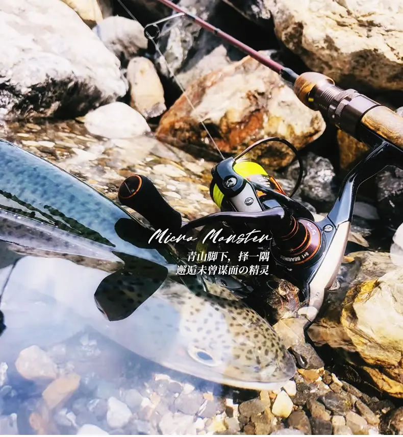 Kingdom MicroMonster Casting Fishing Rod 1.55m F MF Action Spinning Fishing Rods 3 Sections FUJI Guide UL Power Trout Travel Rod Kingdom MicroMonster Casting Fishing Rod 1.55m F MF Action Spinning Fishing Rods 3 Sections FUJI Guide UL Power Trout Travel Rod