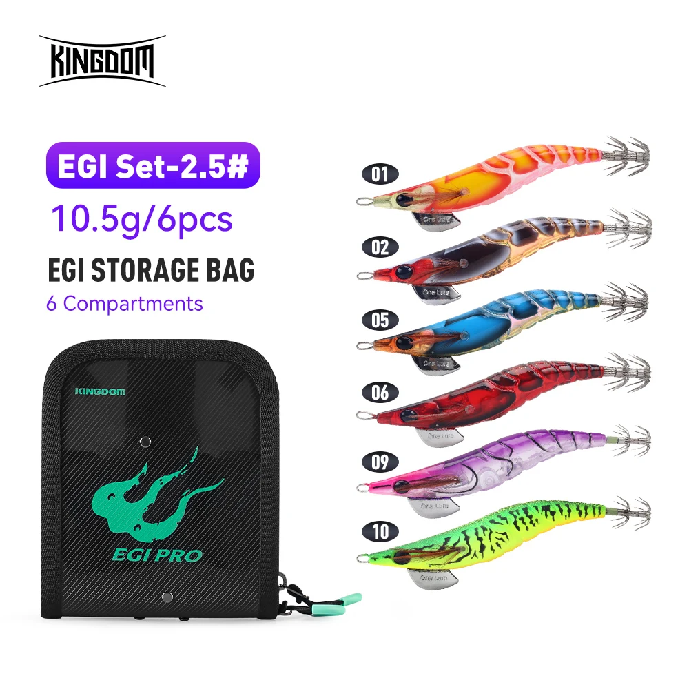 SET 4-Size 2.5-10.5g