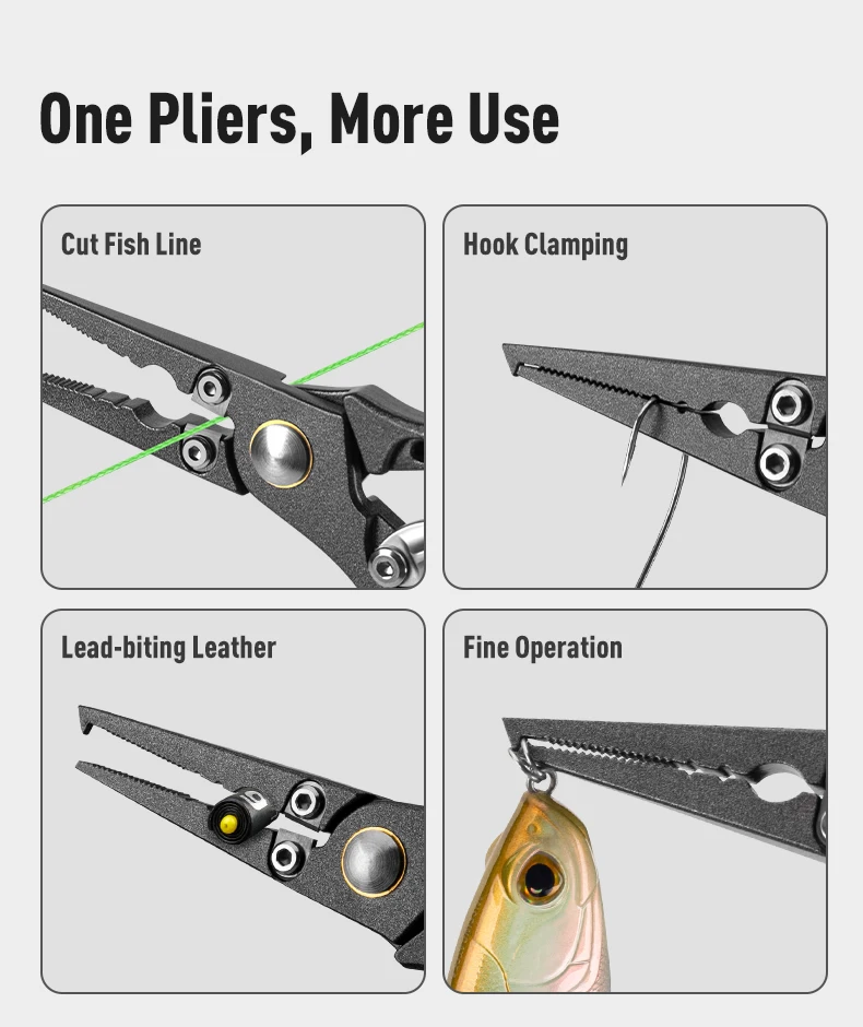 Kingdom Fishing Pliers Line Cutter 94g Multifunctional Plier Steel Knot Scissors Hook Remover Fishing Tackle Equipment Kingdom Fishing Pliers Line Cutter 94g Multifunctional Plier Steel Knot Scissors Hook Remover Fishing Tackle Equipment