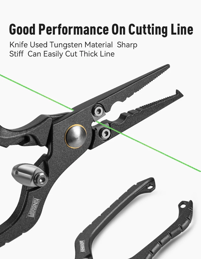 Kingdom Fishing Pliers Line Cutter 94g Multifunctional Plier Steel Knot Scissors Hook Remover Fishing Tackle Equipment Kingdom Fishing Pliers Line Cutter 94g Multifunctional Plier Steel Knot Scissors Hook Remover Fishing Tackle Equipment