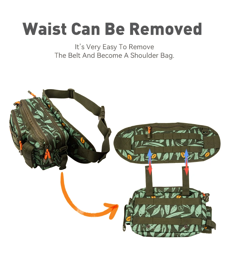 Kingdom Multifunctional Fishing Tackle Bag 660G 1000D Nylon Waterproof Large Capacity Outdoor Sport Fishing Waist Bag For Sale Kingdom Multifunctional Fishing Tackle Bag 660G 1000D Nylon Waterproof Large Capacity Outdoor Sport Fishing Waist Bag For Sale