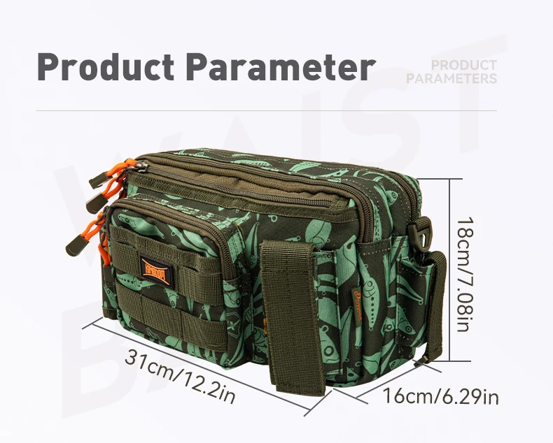 Kingdom Multifunctional Fishing Tackle Bag 660G 1000D Nylon Waterproof Large Capacity Outdoor Sport Fishing Waist Bag For Sale Kingdom Multifunctional Fishing Tackle Bag 660G 1000D Nylon Waterproof Large Capacity Outdoor Sport Fishing Waist Bag For Sale