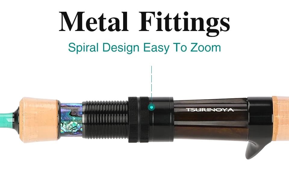 TSURINOYA Ultra-light Game Spinning Casting Fishing Rod CLEVER 1.45m 1.57m 1.6m 1.85m  FUJI Guide UL L 4-axis Carbon Trout Rod