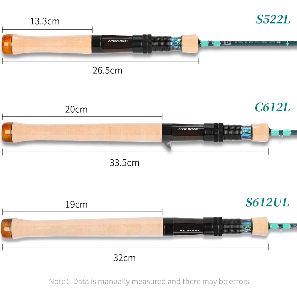 TSURINOYA Ultra-light Game Spinning Casting Fishing Rod CLEVER 1.45m 1.57m 1.6m 1.85m  FUJI Guide UL L 4-axis Carbon Trout Rod