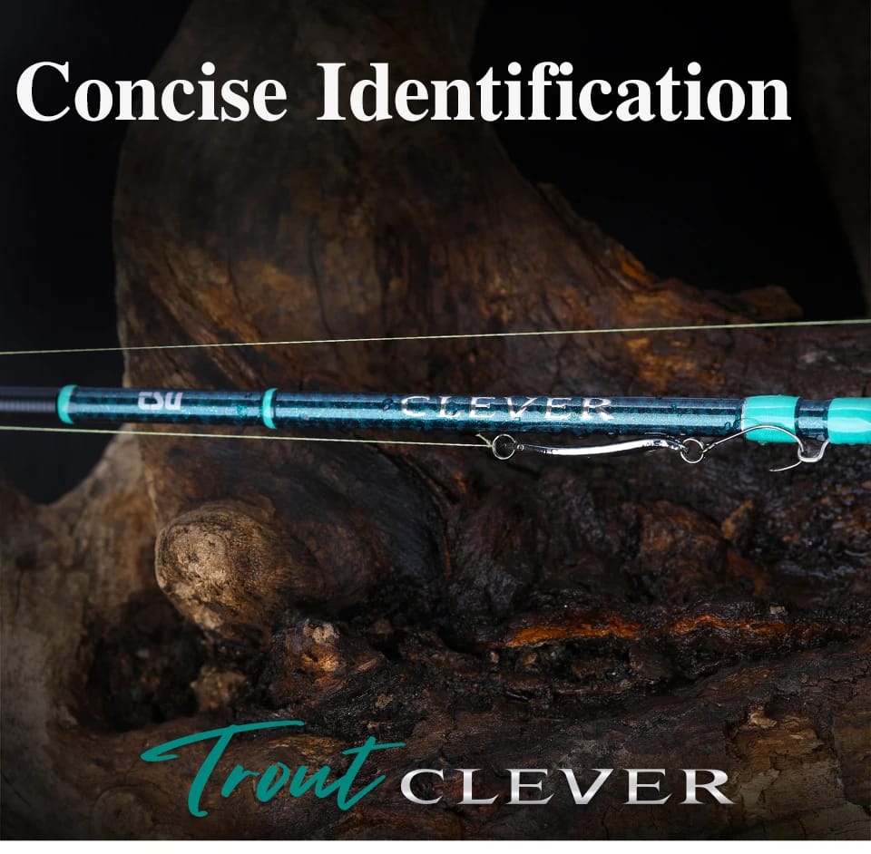 TSURINOYA Ultra-light Game Spinning Casting Fishing Rod CLEVER 1.45m 1.57m 1.6m 1.85m  FUJI Guide UL L 4-axis Carbon Trout Rod