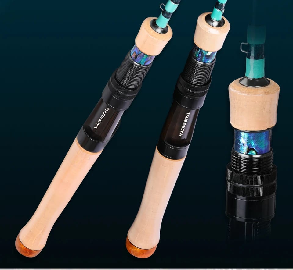 TSURINOYA Ultra-light Game Spinning Casting Fishing Rod CLEVER 1.45m 1.57m 1.6m 1.85m  FUJI Guide UL L 4-axis Carbon Trout Rod