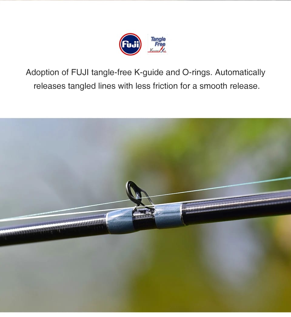 TSURINOYA LURE VALLEY Packable Series 5 Section Expedition Fishing Rod 1.98m 2.08m 2.21m 2.44m FUJI Guide Spinning Casting Rod