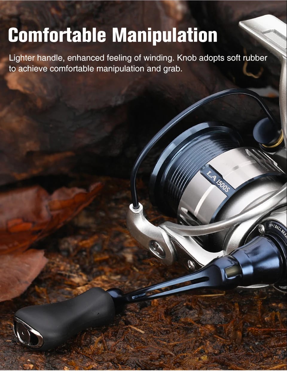 TSURINOYA Ultralight Carbon Spinning Fishing Reel LANIUS 800 1000 1500S 149g Shallow Spool Light Game Reel Stand Trout Wheel