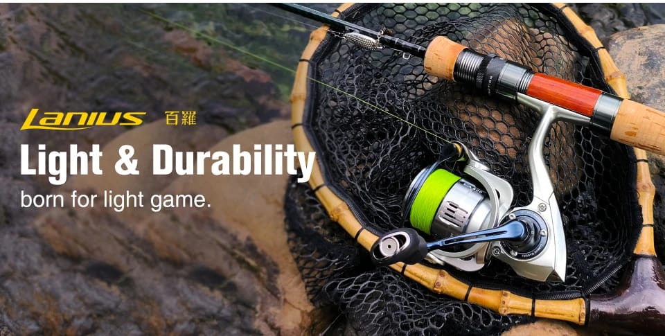TSURINOYA Ultralight Carbon Spinning Fishing Reel LANIUS 800 1000 1500S 149g Shallow Spool Light Game Reel Stand Trout Wheel