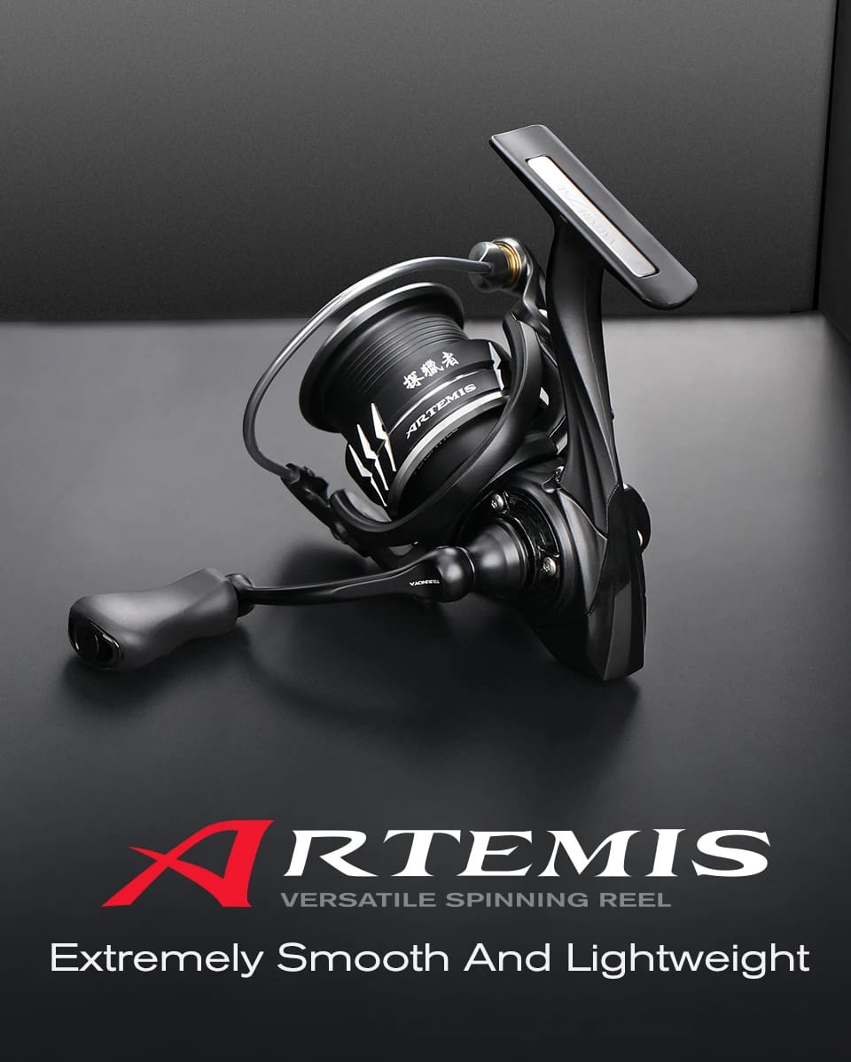 TSURINOYA NEW Spinning Fishing Reel ARTEMIS 800 1500S 2500SH 3000SH Shallow Spool Versatile Long Casting Reel High Speed Wheel