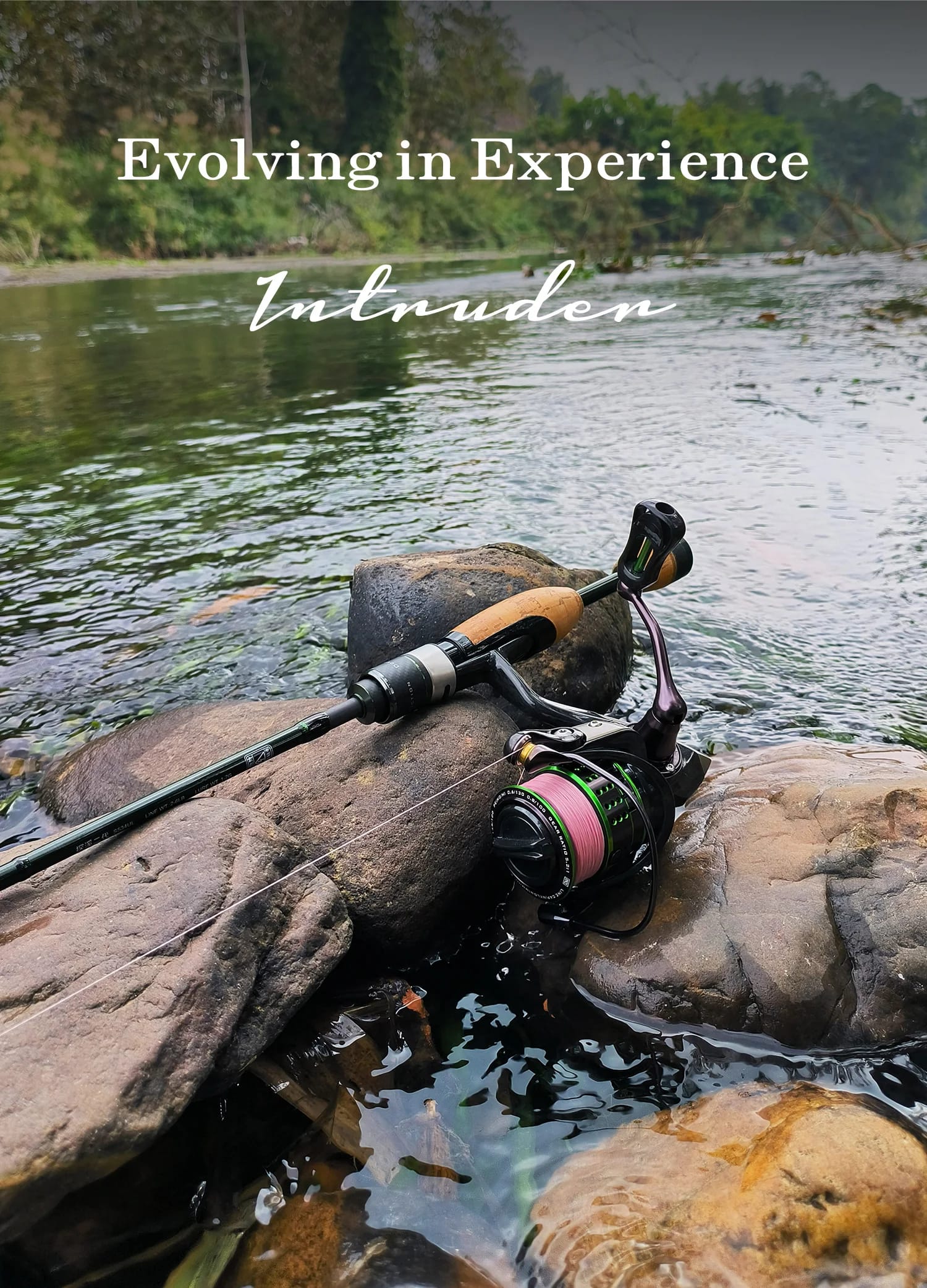 TSURINOYA INTRUDER 1.6m 1.68m 4 Section Portable Spinning Casting Fishing Rod For Trout Bass Pike Mountain Stream Packable Rod