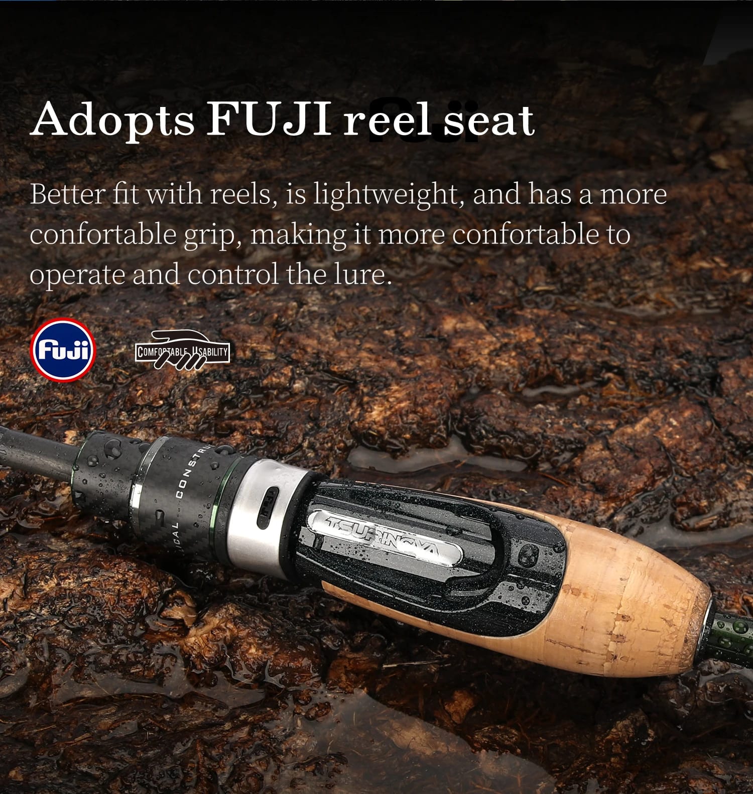 TSURINOYA INTRUDER 1.6m 1.68m 4 Section Portable Spinning Casting Fishing Rod For Trout Bass Pike Mountain Stream Packable Rod