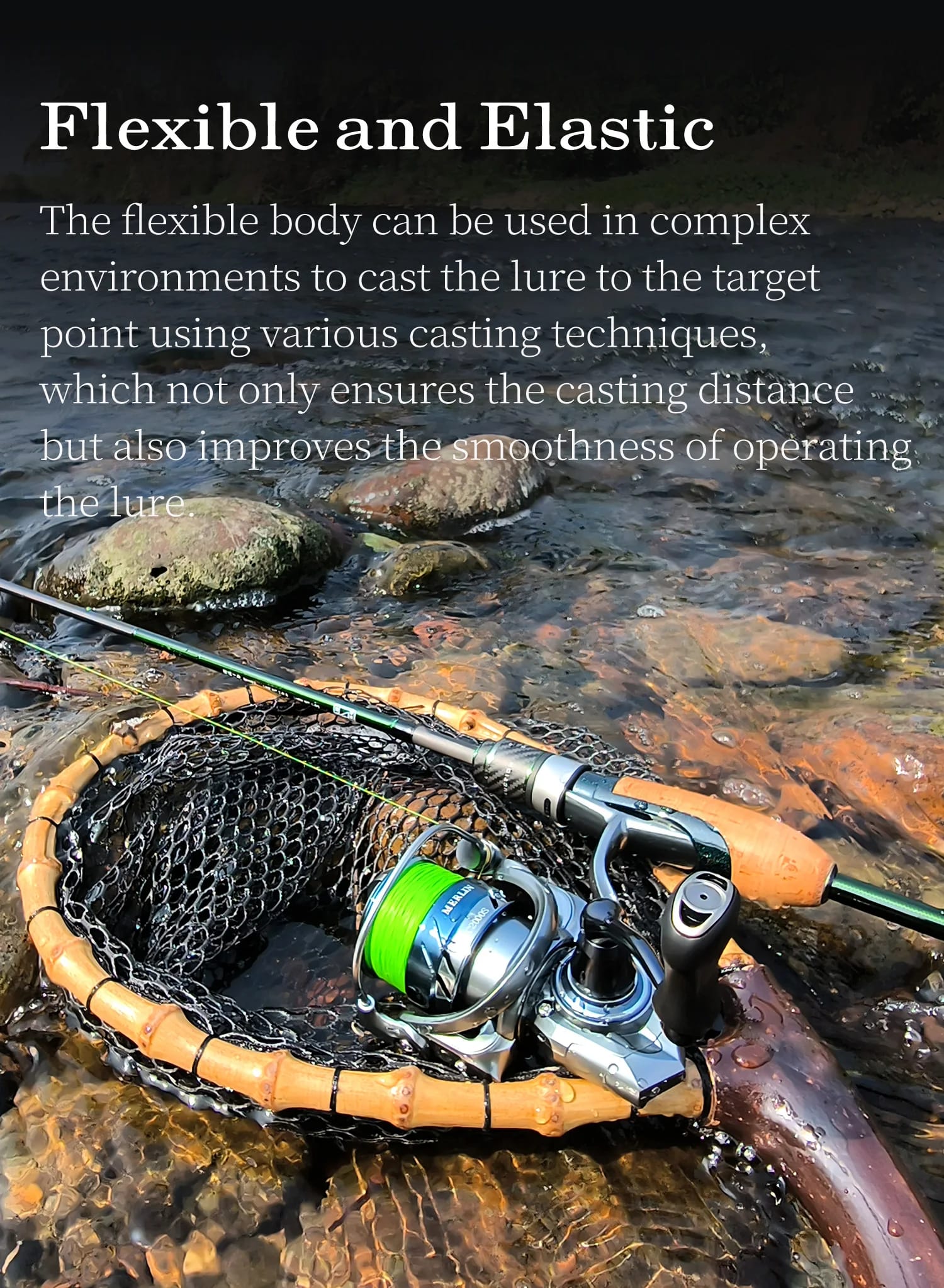 TSURINOYA INTRUDER 1.6m 1.68m 4 Section Portable Spinning Casting Fishing Rod For Trout Bass Pike Mountain Stream Packable Rod