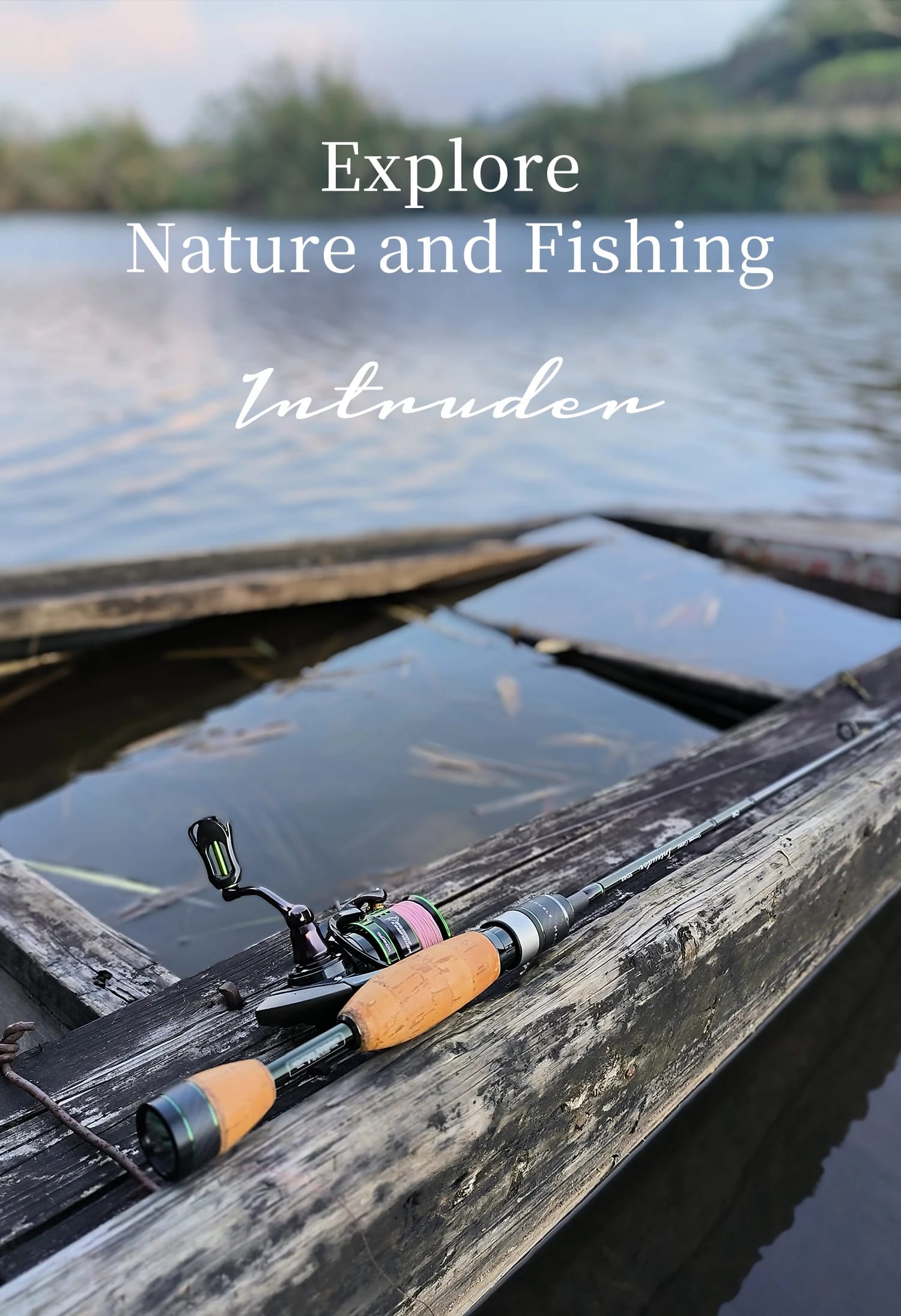 TSURINOYA INTRUDER 1.6m 1.68m 4 Section Portable Spinning Casting Fishing Rod For Trout Bass Pike Mountain Stream Packable Rod