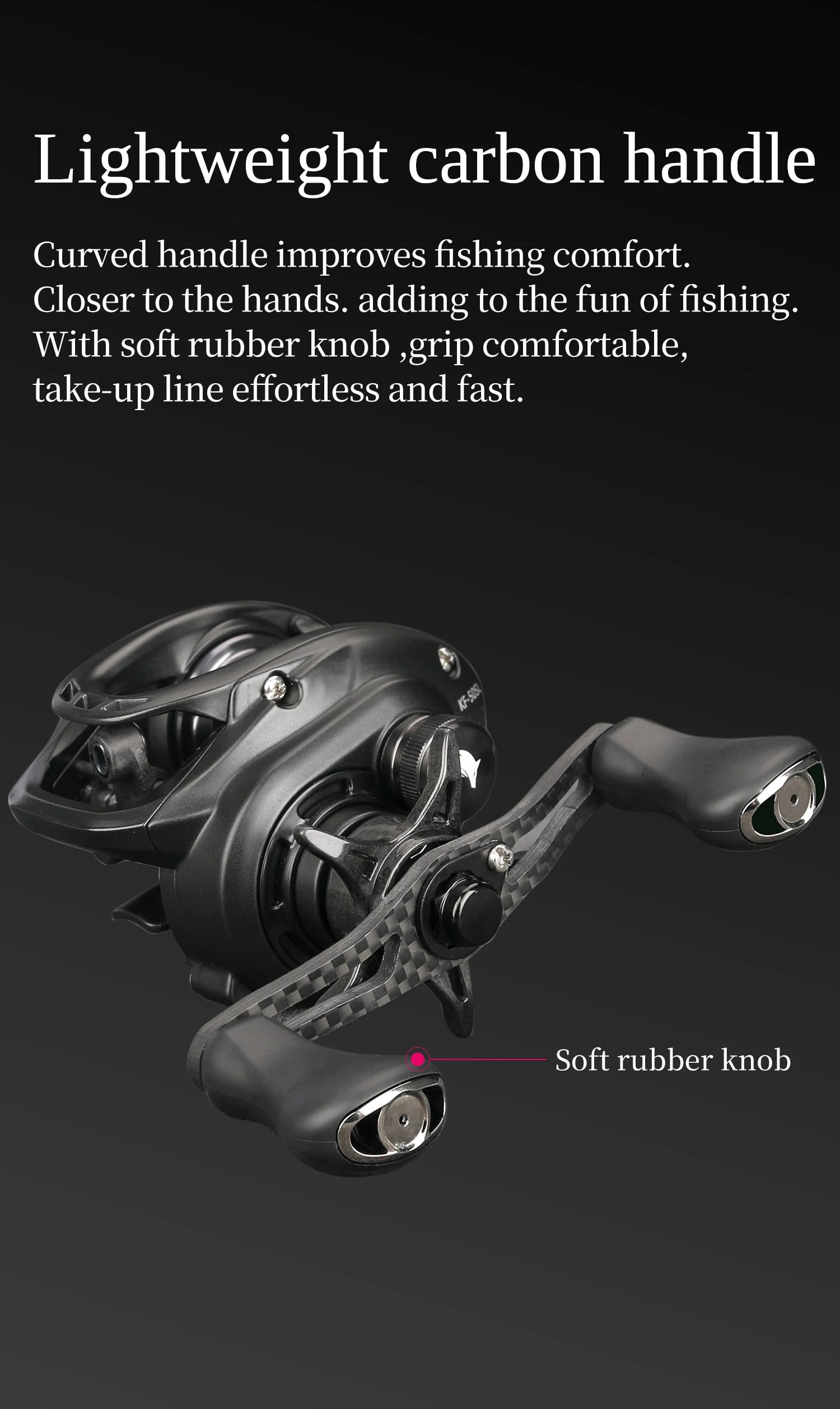 TSURINOYA Dark Wolf Pro 50S 4kg Bait Finesse Low Profile Baitcast Reel  Light Game Casting Fishing Reel 7.1:1 4.6g Shallow Spool