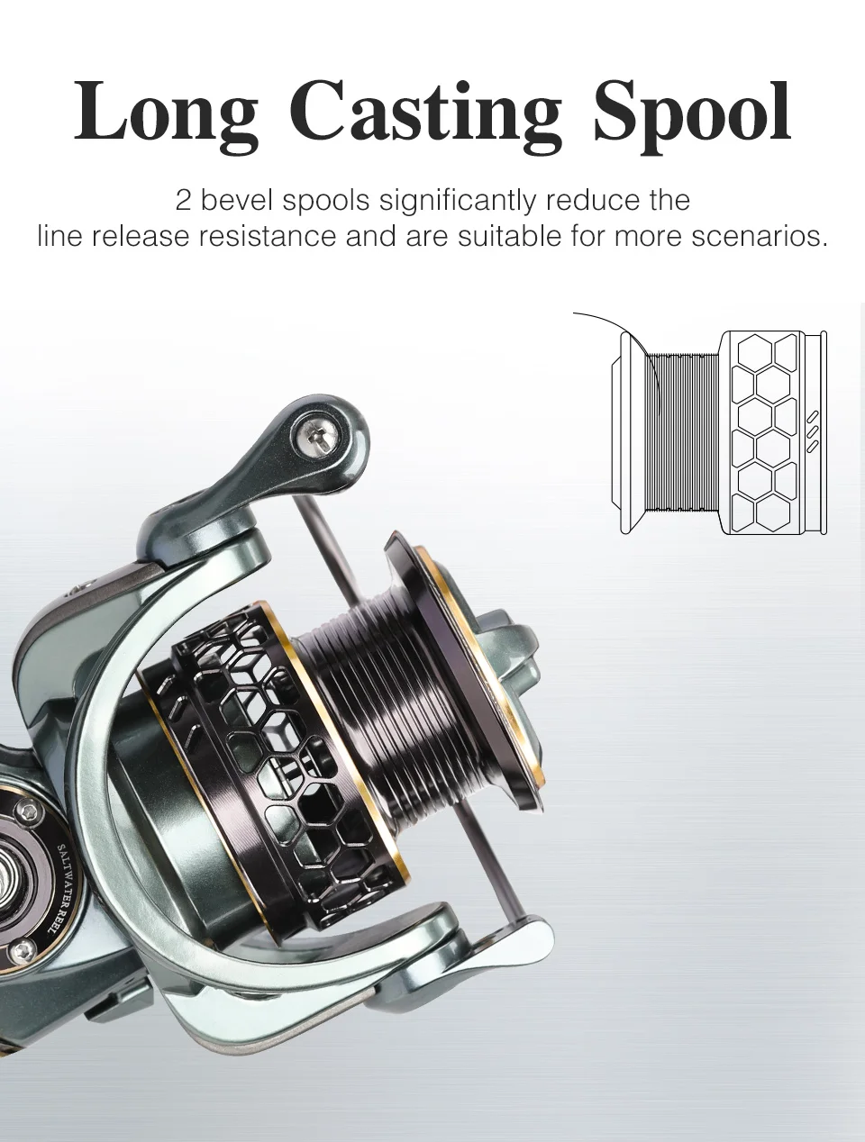 TSURINOYA 2 Spool Spinning Fishing Reel JAGUAR 1000 2000 3000 185G 6KG Max Carbon Drag Carp Saltwater Reel Bass Pike Wheel