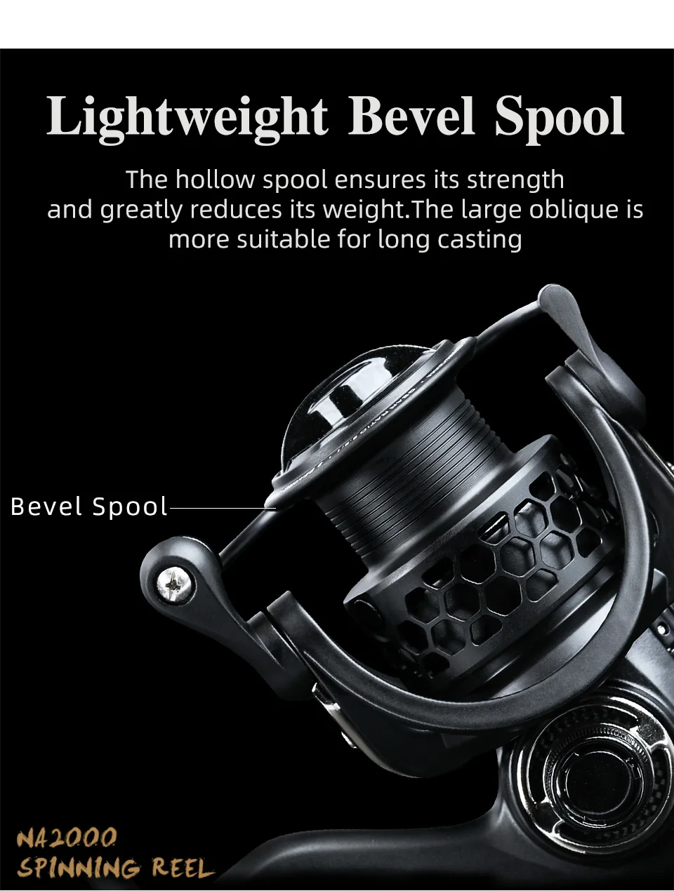 TSURINOYA Long Casting Spinning Fishing Reel NA 2000 3000 4000 5000 12kg Max Drag 5.2:1 Free Shipping Pike Bass Carp Reel Tackle