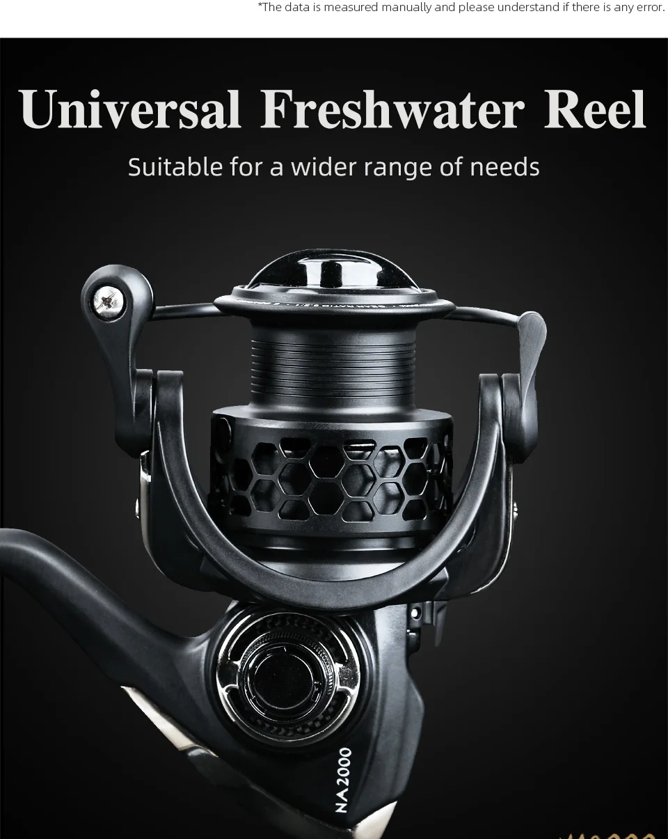 TSURINOYA Long Casting Spinning Fishing Reel NA 2000 3000 4000 5000 12kg Max Drag 5.2:1 Free Shipping Pike Bass Carp Reel Tackle