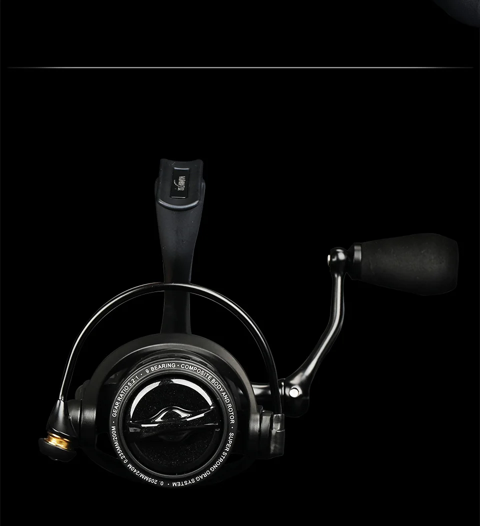 TSURINOYA Long Casting Spinning Fishing Reel NA 2000 3000 4000 5000 12kg Max Drag 5.2:1 Free Shipping Pike Bass Carp Reel Tackle