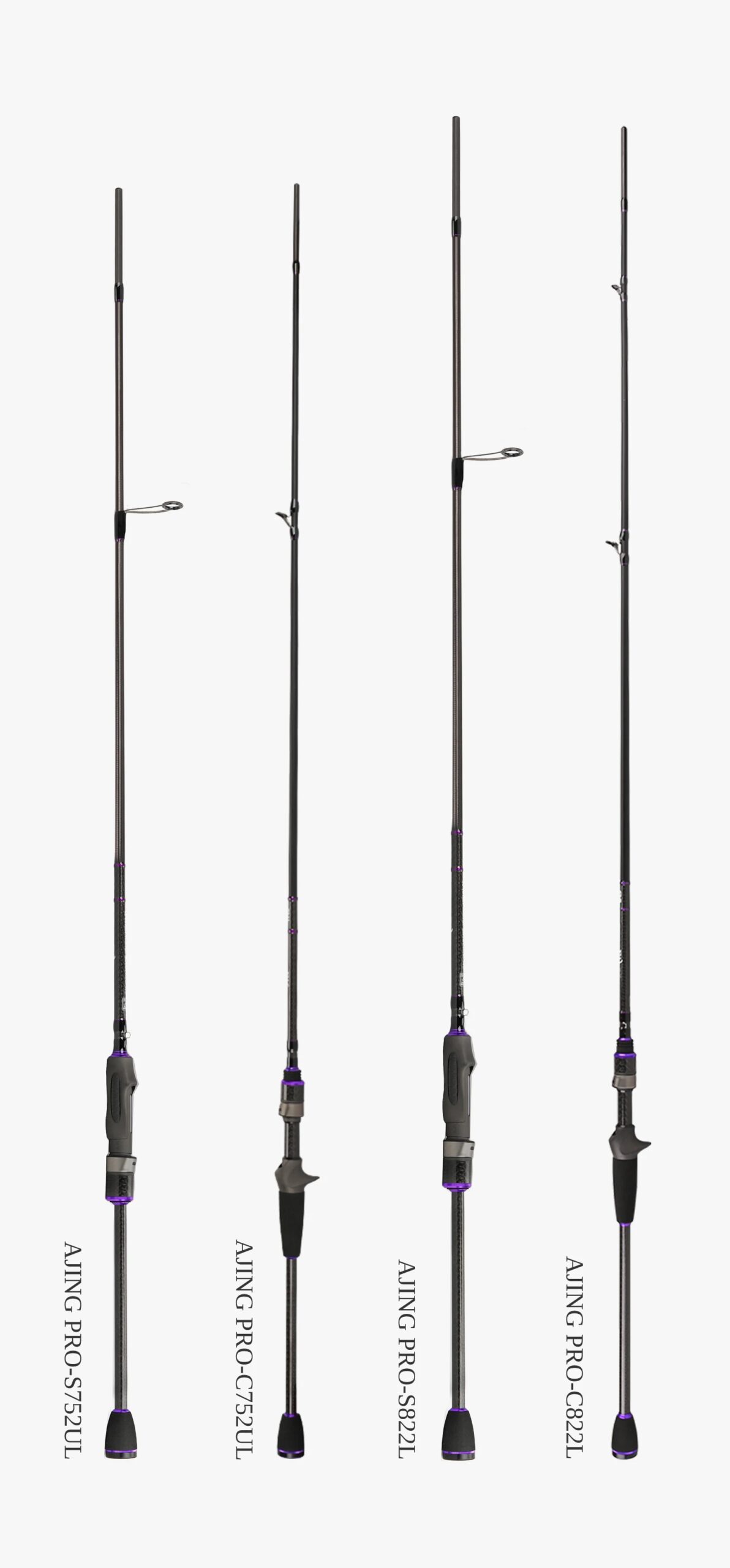 TSURINOYA Ultralight AJING Fishing Rod 2.49m L Power Elf  PRO S822L C822L Rockfish Lure Casting Spinning Fishing Rod Fast Action