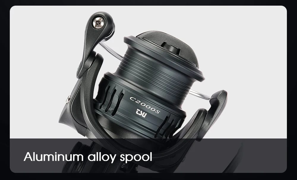 TSURINOYA 155g Ultra Light Spinning Fishing Reel FRERE C2000S 2500S 3000M Carbon Compact Body Shallow Spool Casting Versatile