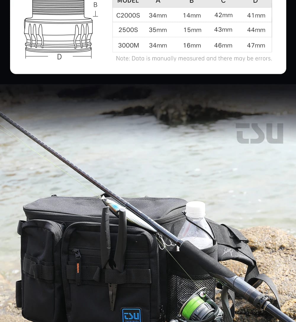 TSURINOYA 155g Ultra Light Spinning Fishing Reel FRERE C2000S 2500S 3000M Carbon Compact Body Shallow Spool Casting Versatile